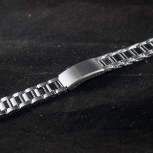 Bratara metalica argintie 18mm (20mm) - 37512