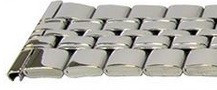 Bratara metalica argintie 22mm(22mm) - 38914
