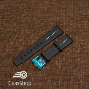 Curea din cauciuc vulcanizat pentru Rolex 20,5mm -47716