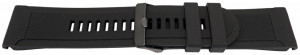 Curea din silicon pentru Garmin 26mm neagra