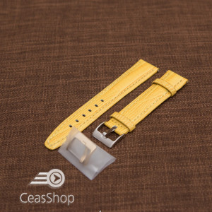 Curea model soparla captusita pe jumătate galbenă 20mm - 45823