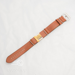 Curea NATO piele maro mediu 20mm vintage- 385208