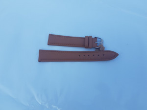 Curea piele vitel maro deschis mată 14mm - 7020314