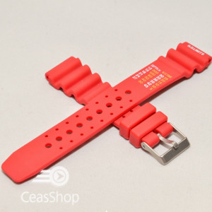 Curea poliuretan rosie 20mm(22mm) - 40183