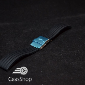 Curea silicon neagra 20mm - 31729
