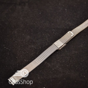 Bratara milaneza fina argintie 12mm -39858