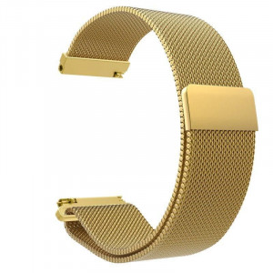 Bratara smartwatch aurie cu magnet si telescop Quick Release 18mm -56990