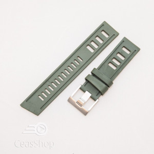 Curea ceas stil Isofrane verde 22mm - 49789