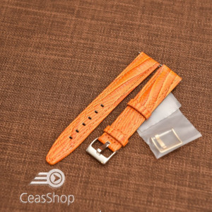 Curea model soparla captusita pe jumătate portocalie 20mm - 45811