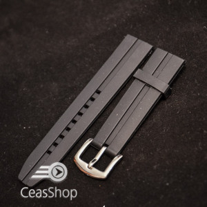 Curea neagra silicon ceas sport 24mm - 34601