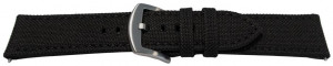 Curea panza neagra 24mm - 51524