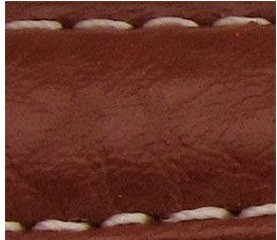 Curea piele buffalo captusita maro  18 mm - 34843