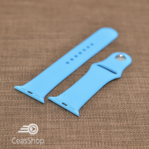 Curea silicon albastră Apple Watch - 42mm