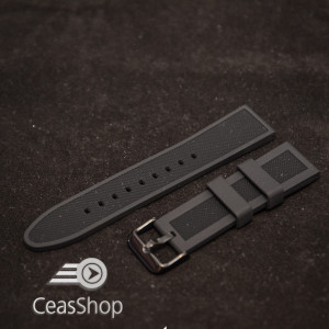 Curea silicon neagra ceas sport 22mm - 38067