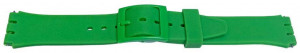 Curea silicon tip Swatch 17 mm verde -58648