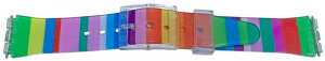 Curea tip Swatch 17 mm curcubeu - 58632