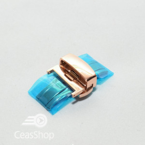 Catarama aur roz model fluture cu buton pentru deschidere 22mm