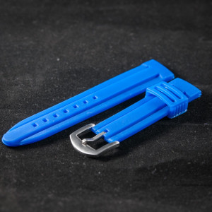 Curea ceas sport 20 mm albastra - 34584