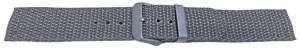 Curea din tesatura de nylon gri 18mm - 58014