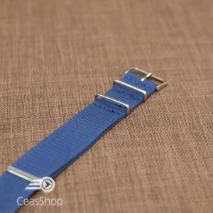 Curea NATO albastră 18mm - 40044
