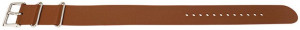 Curea NATO silicon maro 22mm - 59070