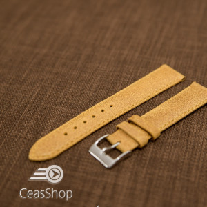 Curea piele muștar vintage 18mm - 42245