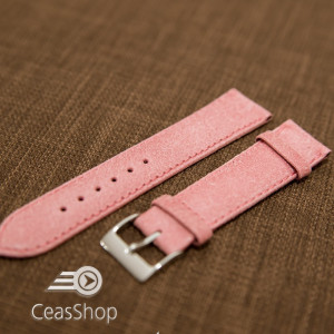 Curea piele roz vintage 22mm - 42250