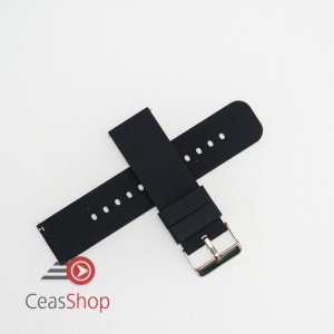 Curea silicon neagră, telescop QR, 22mm -400122