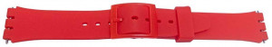 Curea silicon tip Swatch 17 mm rosie -58627