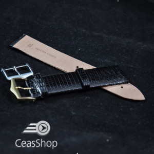 Curea soparla neagra fara cusatura 16mm - 38385
