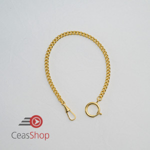Lanț rotund, auriu, pentru ceas buzunar 5,5 mm- 3010.2855