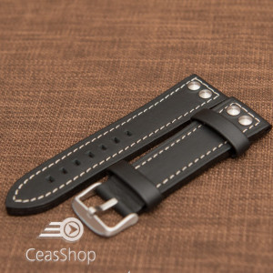 Curea piele ceas model TW Steel 22mm - 48980