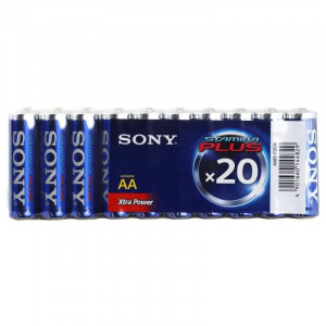 Baterii Sony Stamina PLUS LR06 / AA - set 20 bucati