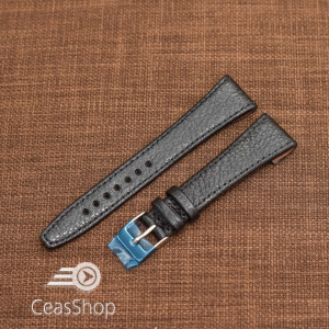 Curea buffalo piele vitel neagra, open end, 16mm - 48174