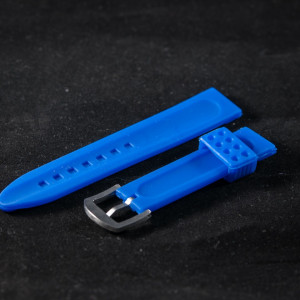Curea ceas sport 20 mm albastra - 34584