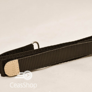 Curea din tesatura de nylon neagra sport cu arici 18mm - 20448