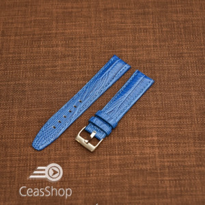Curea model soparla captusita pe jumătate albastră 20mm - 45807