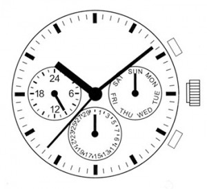 Mecanism Hattori VX9J (VX9JE)