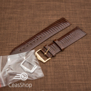 Curea soparla maro inchis XL fara cusatura 22mm - 38704