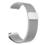 Bratara smartwatch argintie cu magnet si telescop Quick Release 22mm -56989