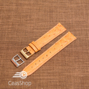 Curea piele de struț handmade,căptusită 18mm - 33772