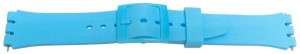 Curea silicon tip Swatch 17 mm bleu -58639
