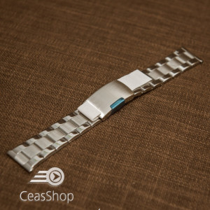 Bratara argintie 22mm capat drept - 40596