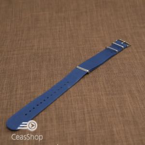 Curea NATO albastră 22mm - 40052
