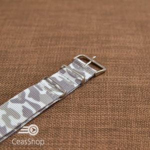 Curea NATO camuflaj alb arctic 20mm - 38047