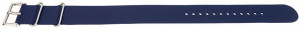Curea NATO silicon albastru navy 22mm - 59061
