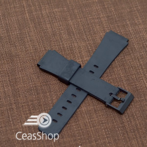 Curea tip Casio cauciuc - 36607 pentru AW60, LQ151, MQ34W, MW51M, W66, F98