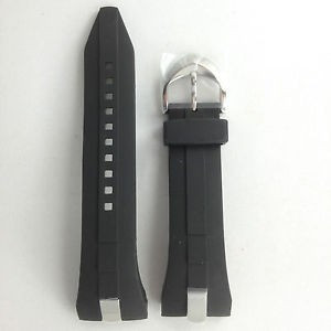 Curea cauciuc originala Seiko Arctura Kinetic neagră - 26mm