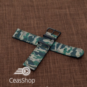 Curea din tesatura de nylon camuflaj 18mm - 40034