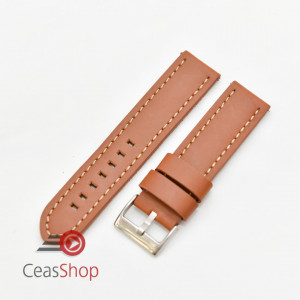 Curea piele maro castaniu XL QR 20mm - 384EL0820